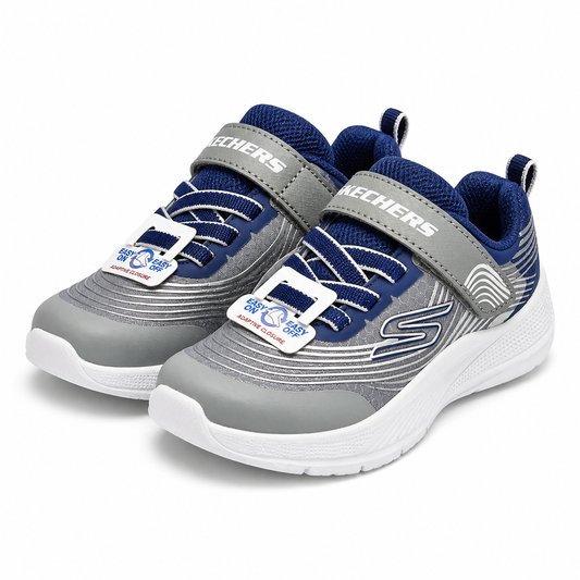 PANTOFI SPORT COPII SKECHERS 403926N NVLG ALBASTRU + GRI