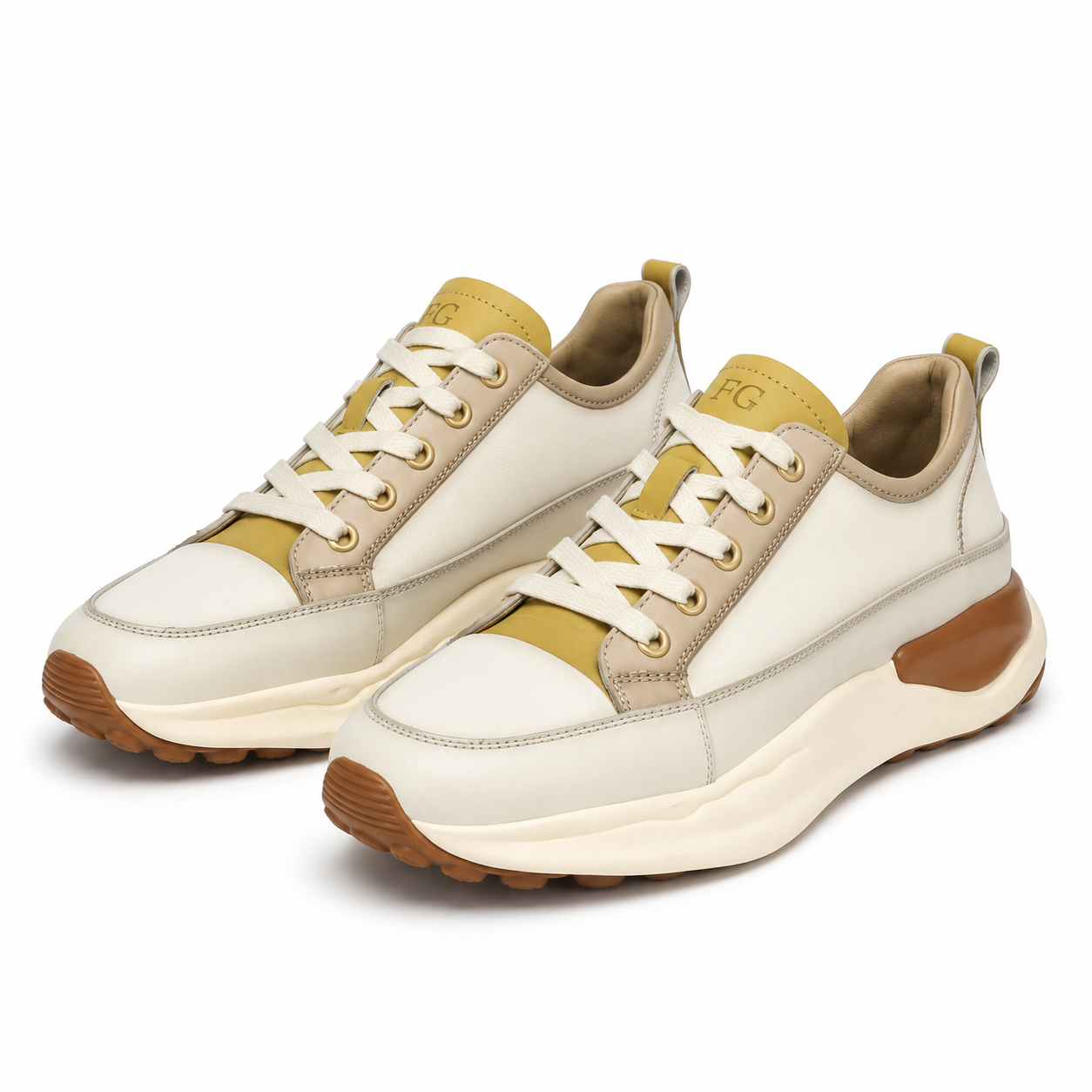 PANTOFI SPORT DAMA FRANCO GERARDO 18001-3 CREM