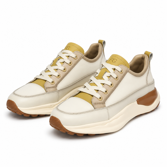 PANTOFI SPORT DAMA FRANCO GERARDO 18001-3 CREM