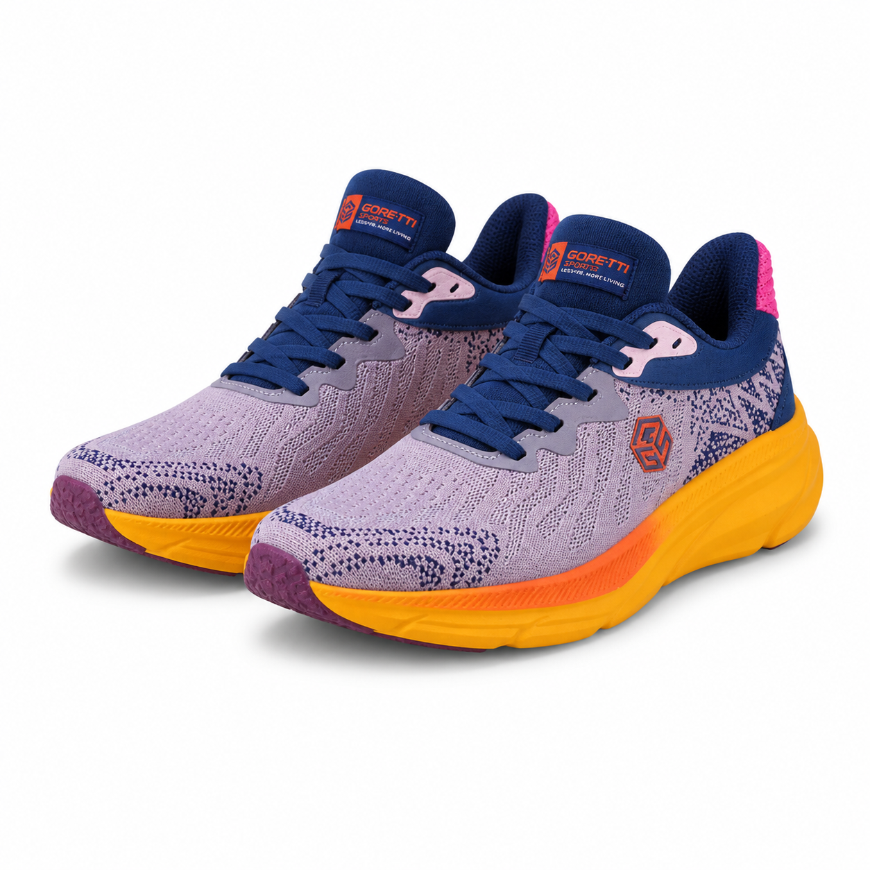 PANTOFI SPORT DAMA GORETTI 27209 MOV + BLEUMARIN