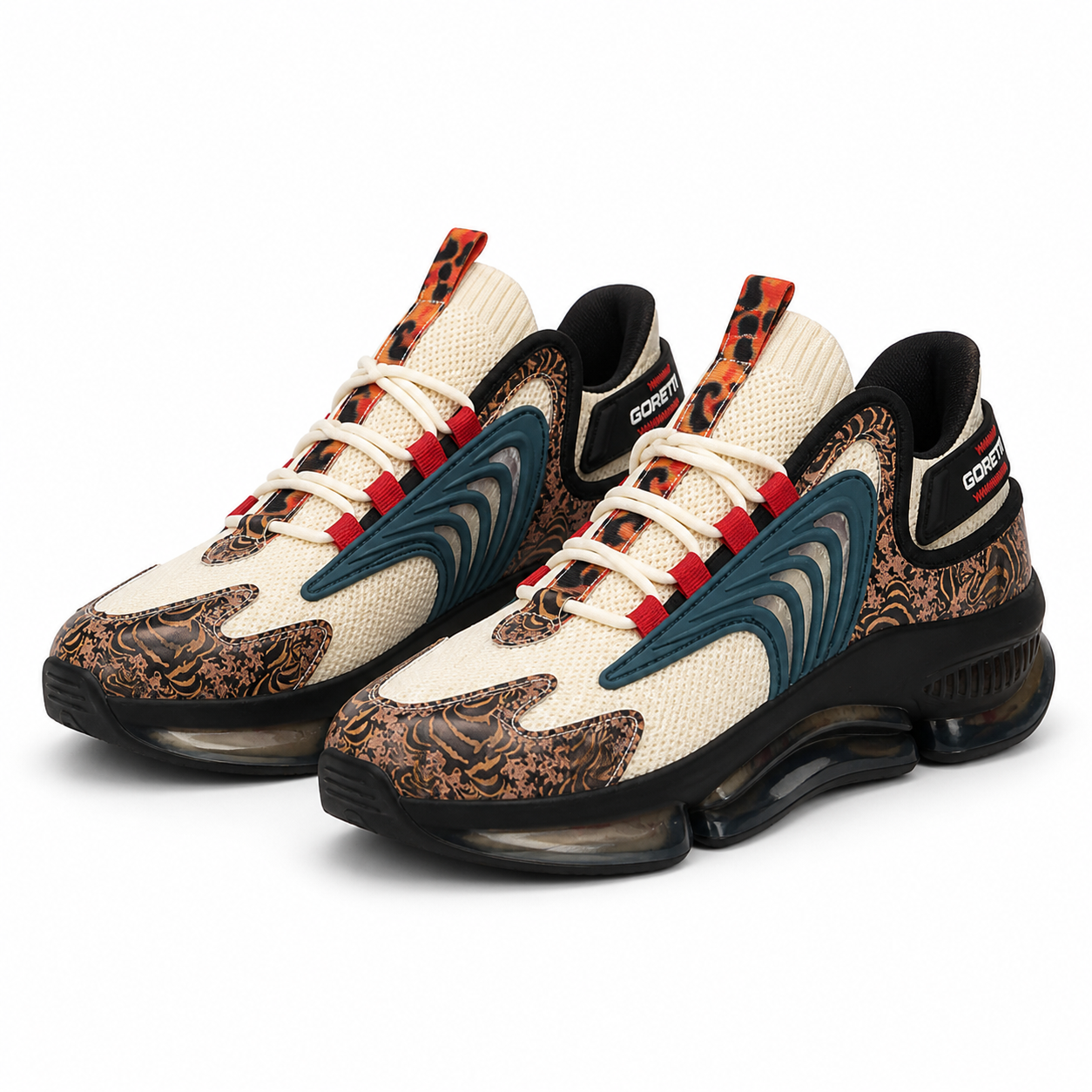 PANTOFI SPORT DAMA GORETTI 31091 BEJ CU COLOR