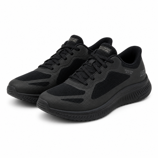 PANTOFI SPORT DAMA SKECHERS 117624 BBK NEGRU