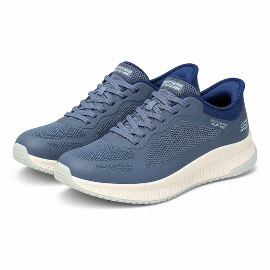 PANTOFI SPORT DAMA SKECHERS 117624 BLMT ALBASTRU