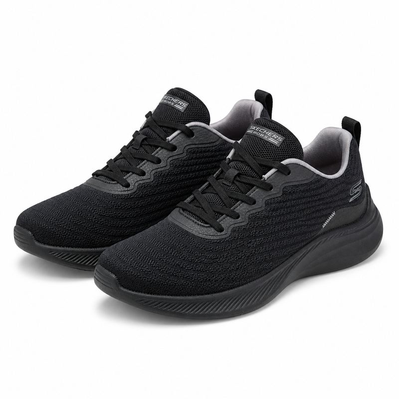 PANTOFI SPORT DAMA SKECHERS 117731 BBK NEGRU