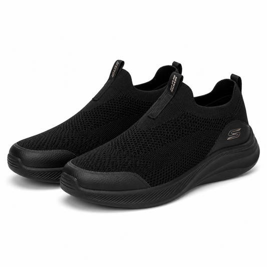 Pantofi Sport Damă Skechers 117734 Bbk Negru - Textil