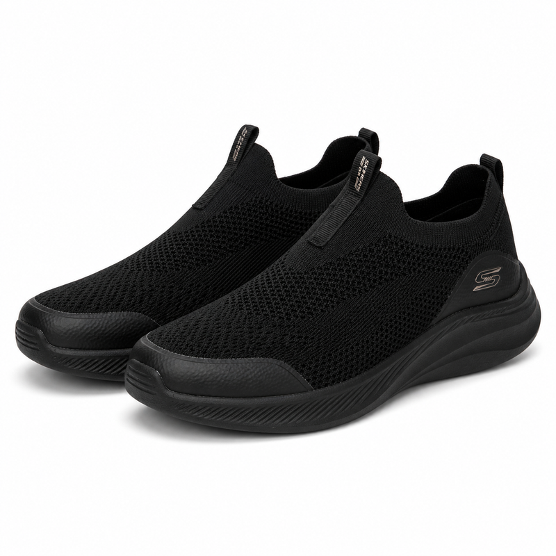 Pantofi Sport Damă Skechers 117734 Bbk Negru - Textil