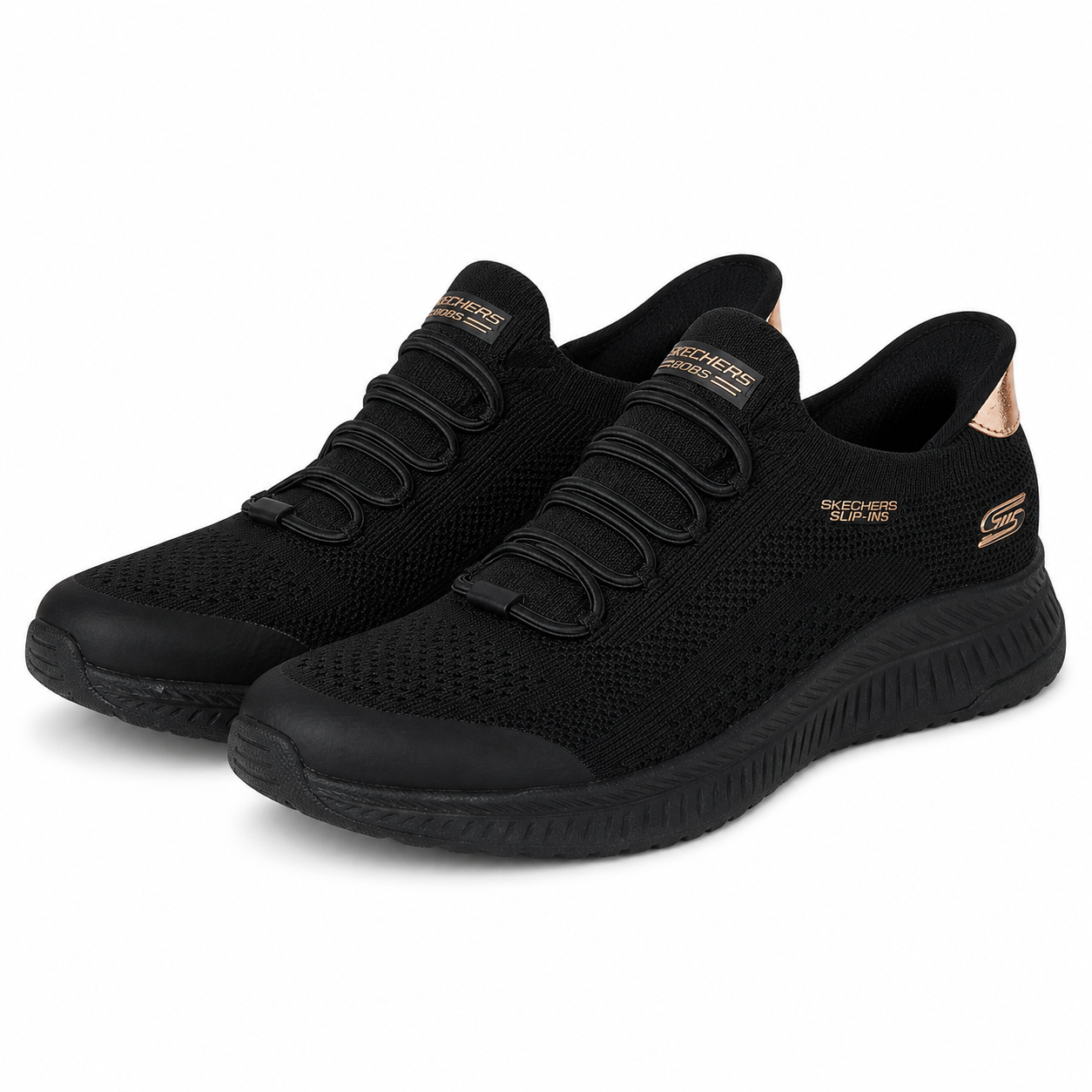 PANTOFI SPORT DAMA SKECHERS 117743 BBK NEGRU