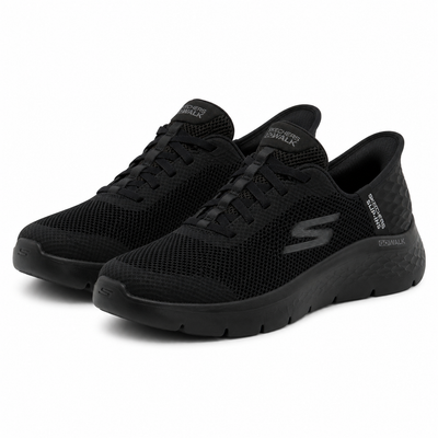Pantofi Sport Damă Skechers 124836 Bbk Negru - Textil