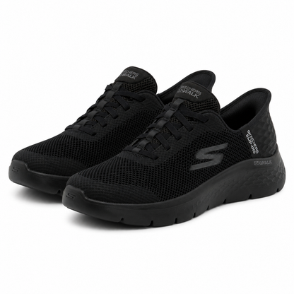 Pantofi Sport Damă Skechers 124836 Bbk Negru - Textil