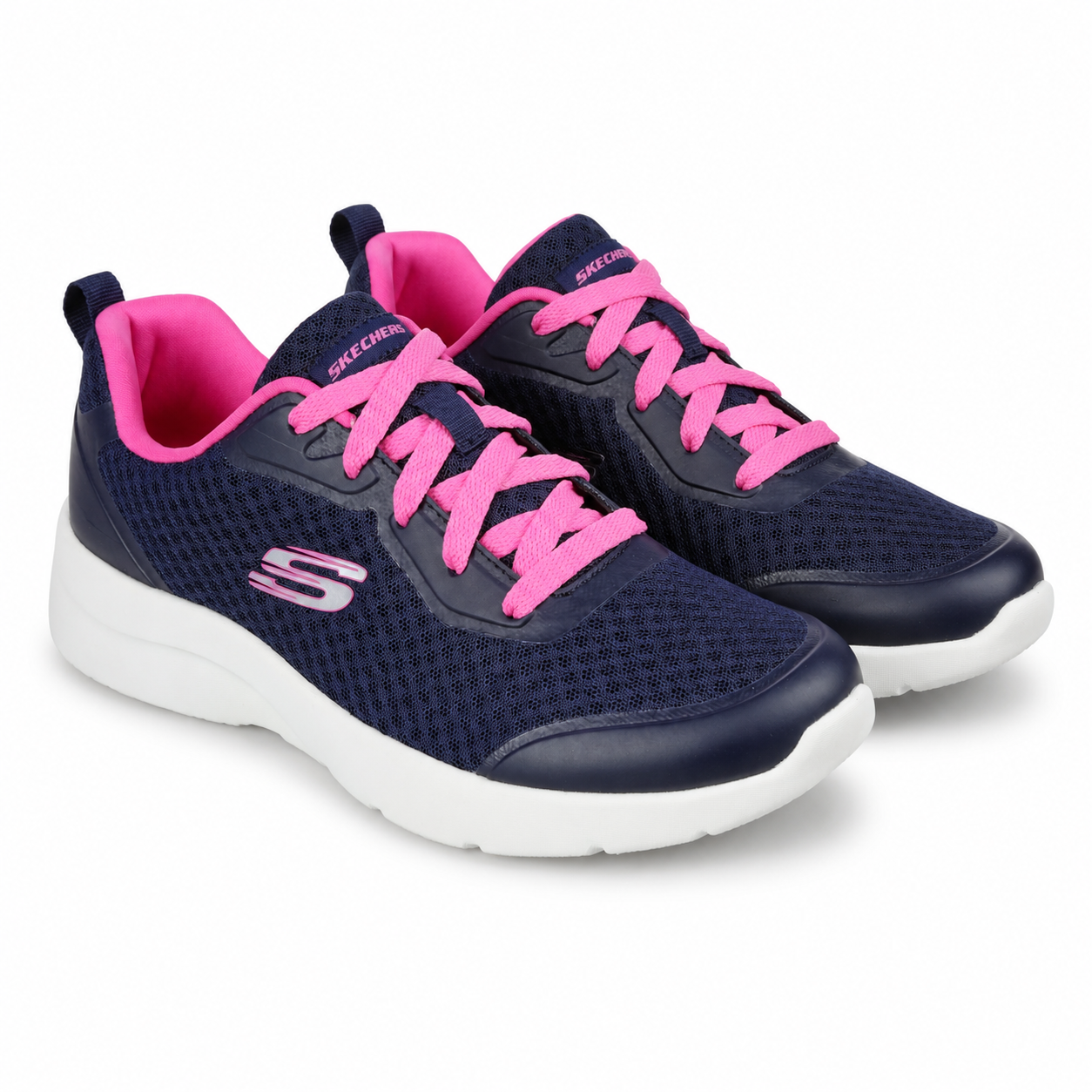 Pantofi Sport Damă Skechers 149541 NAVY+FUXIA – Textil
