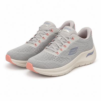 Pantofi Sport Damă Skechers 150051 Lgmt Gri Deschis - Textil