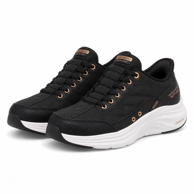 Pantofi Sport Damă Skechers 150413 Bkrg Negru - Textil