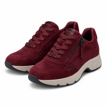 PANTOFI SPORT DAMA TAMARIS 83704-45 BORDO VELUR