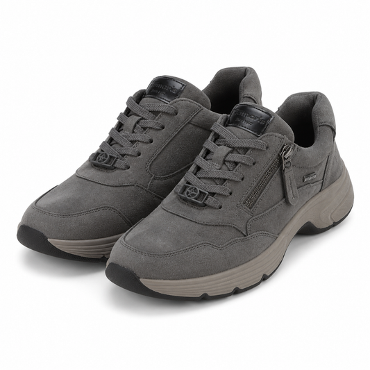 PANTOFI SPORT DAMA TAMARIS 83704-45 GRI ANTRACIT VELUR