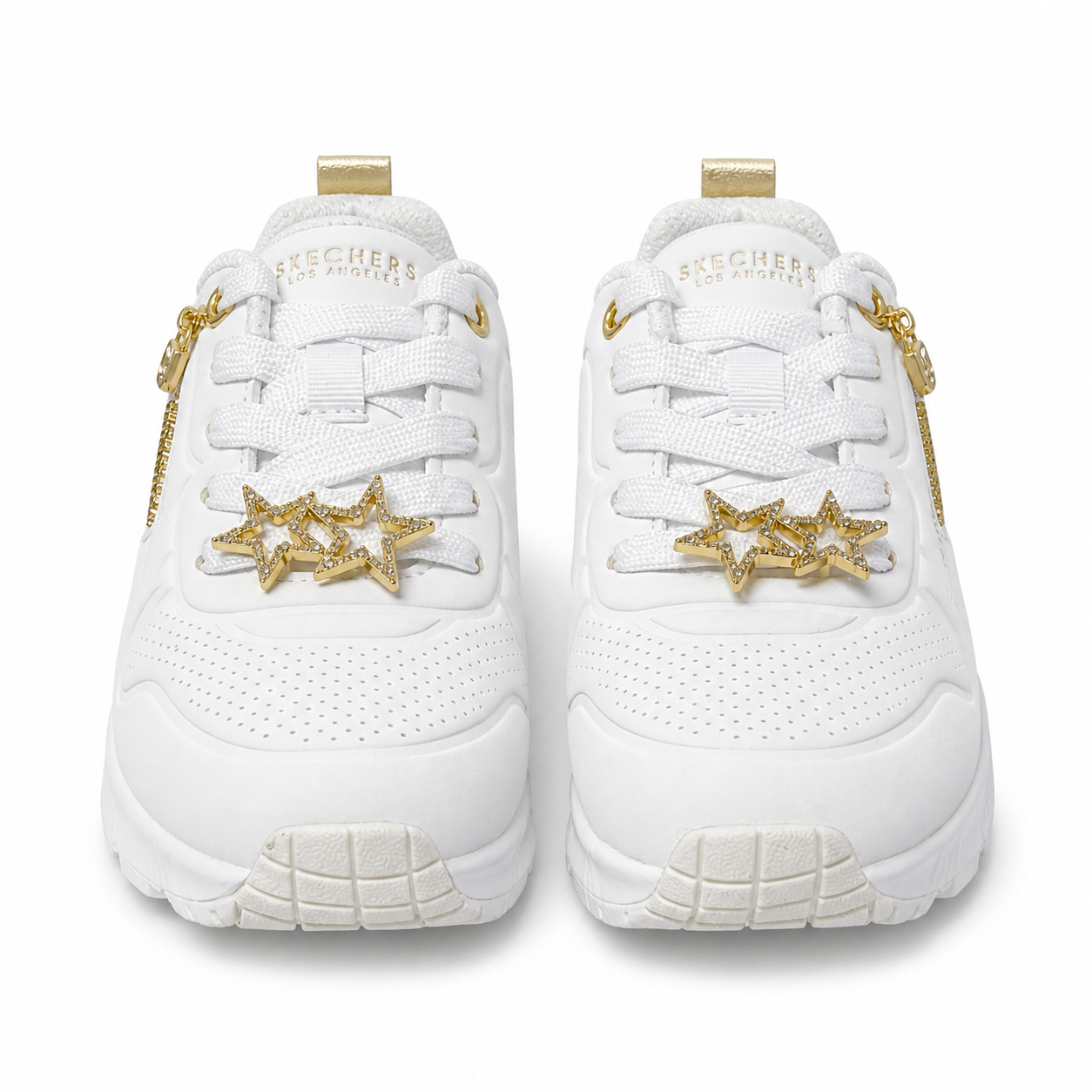 PANTOFI SPORT SKECHERS 310562L WGD ALB + COLOR