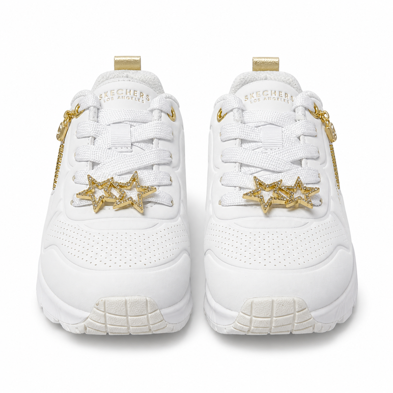 PANTOFI SPORT SKECHERS 310562L WGD ALB + COLOR