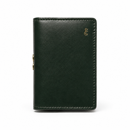 Portofel Damă Piele Verde Forest Compact | PRO 36-09-0400