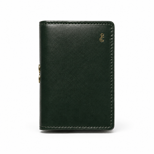 Portofel Damă Piele Verde Forest Compact | PRO 36-09-0400