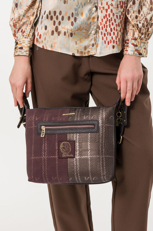 GEANTĂ CROSSBODY ANEKKE BURGUNDY 43643-249
