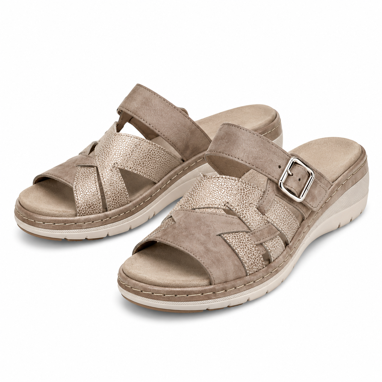 SABOTI CASUAL DAMA SUAVE 14510T MYKONOS B2-N TAUPE