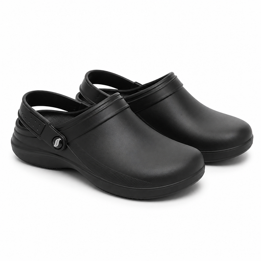 SABOTI WORK BARBATI SKECHERS 200092EC BLK