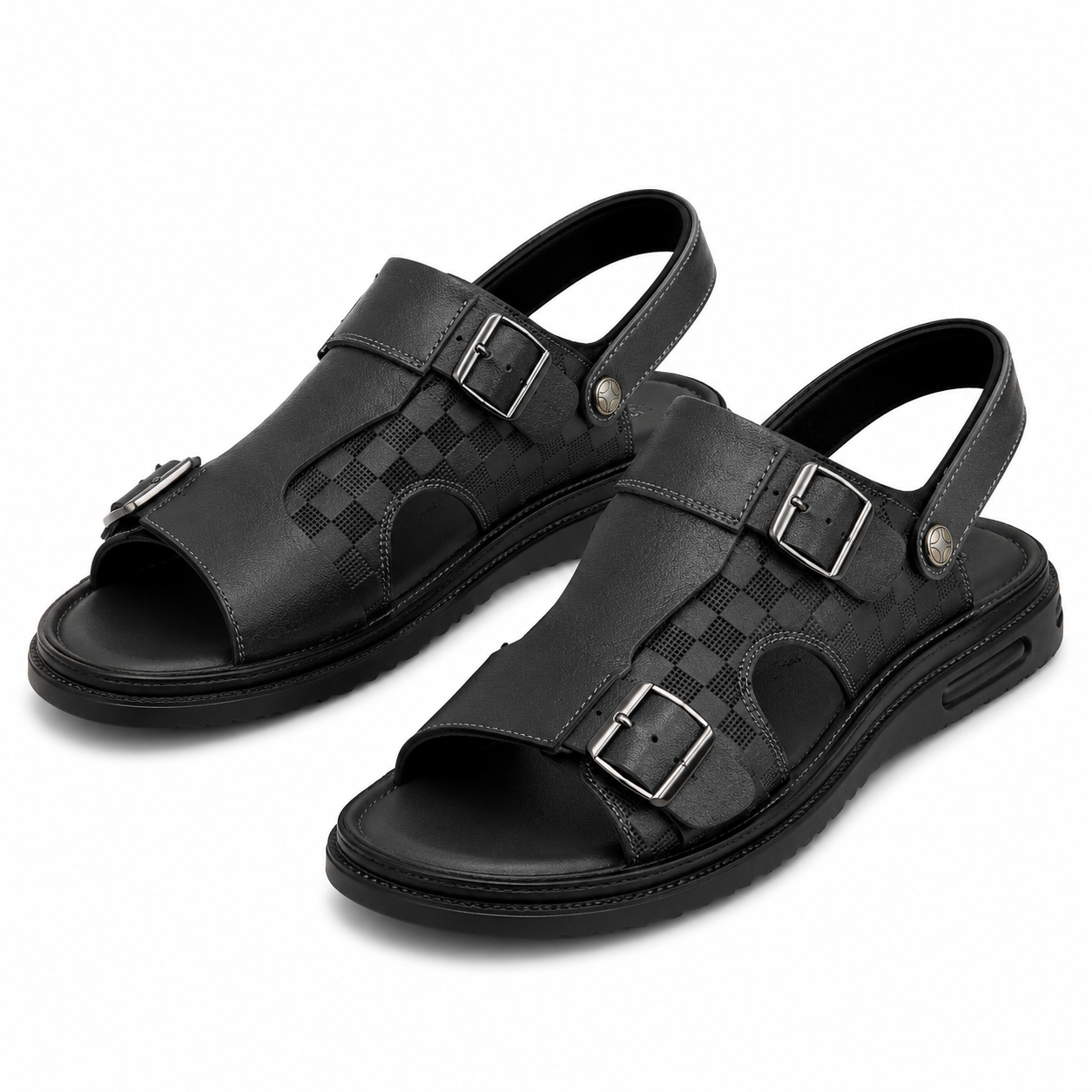 SANDALE BARBATI MELS 8011117 NEGRE