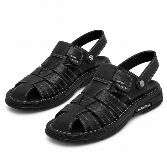 SANDALE BARBATI MELS J24 NEGRE