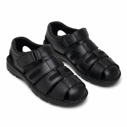 SANDALE CASUAL BARBATI MELS 23061 NEGRE