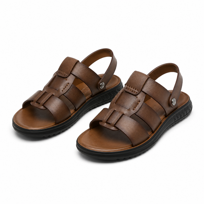 SANDALE CASUAL BARBATI MELS 232007 MARO