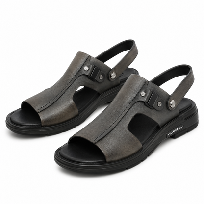 SANDALE CASUAL BARBATI MELS 6053 NEGRE