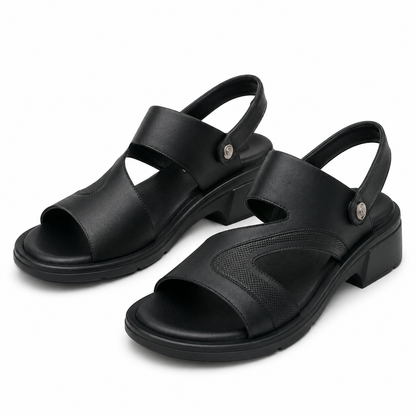 SANDALE CASUAL BARBATI MELS 7536 NEGRE