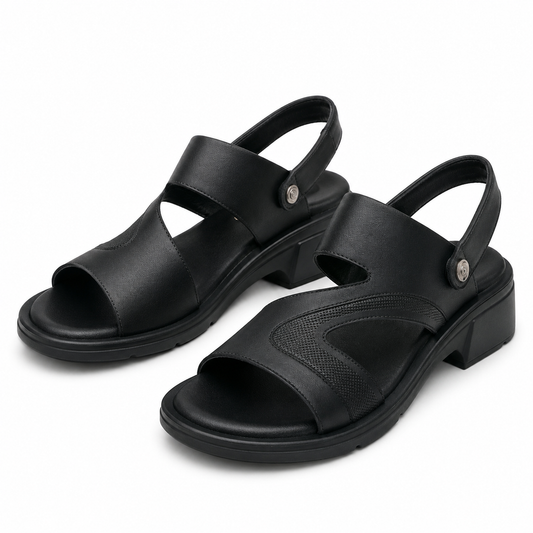 SANDALE CASUAL BARBATI MELS 7536 NEGRE