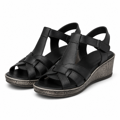 SANDALE CASUAL DAMA BIO FLEX 22-05 NEGRE