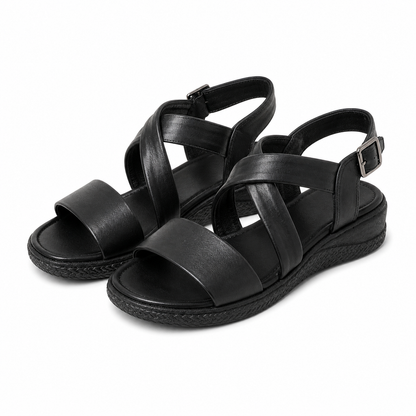 SANDALE CASUAL DAMA BIO FLEX 28-555 NEGRE