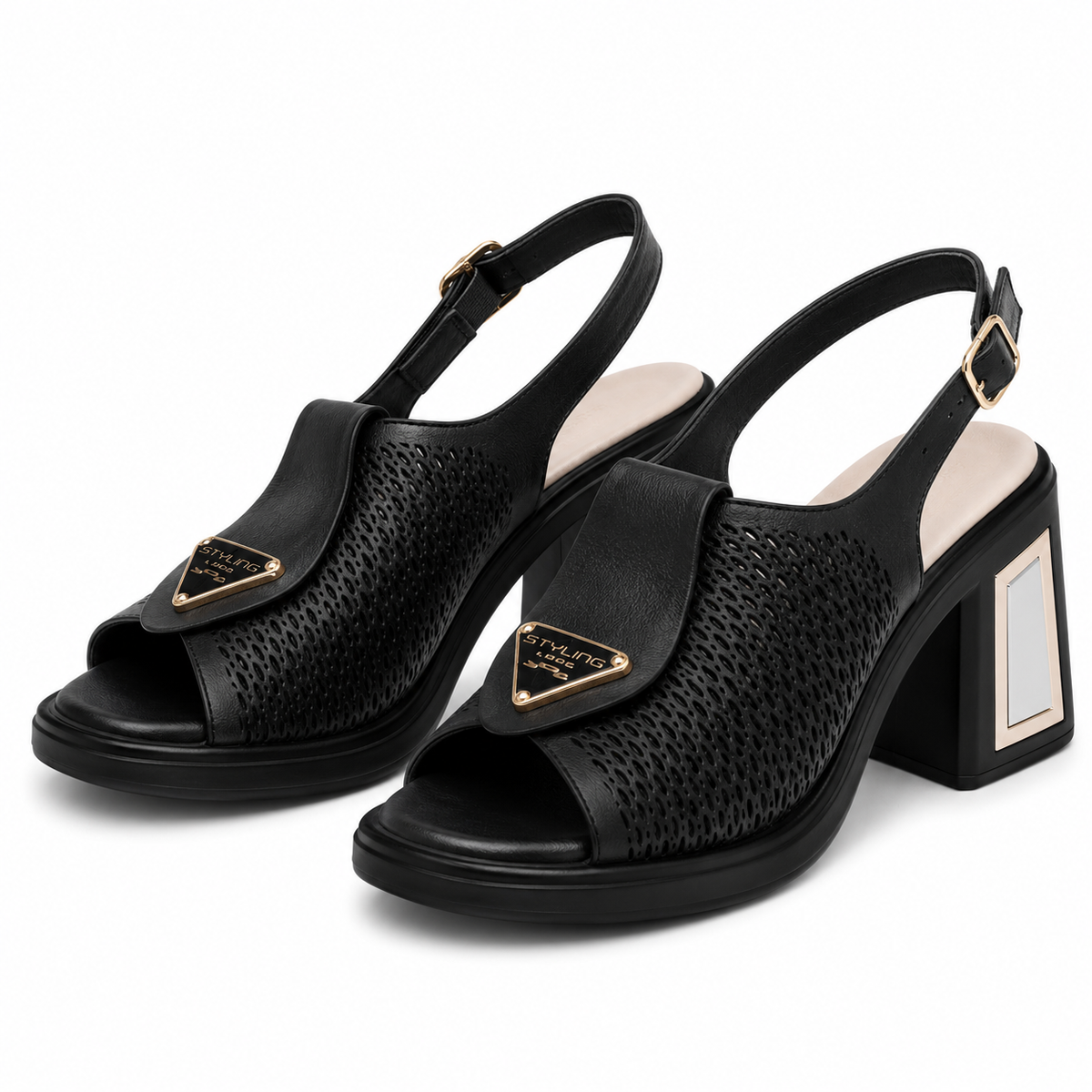SANDALE CASUAL DAMA DOGATI 9501-03 NEGRE