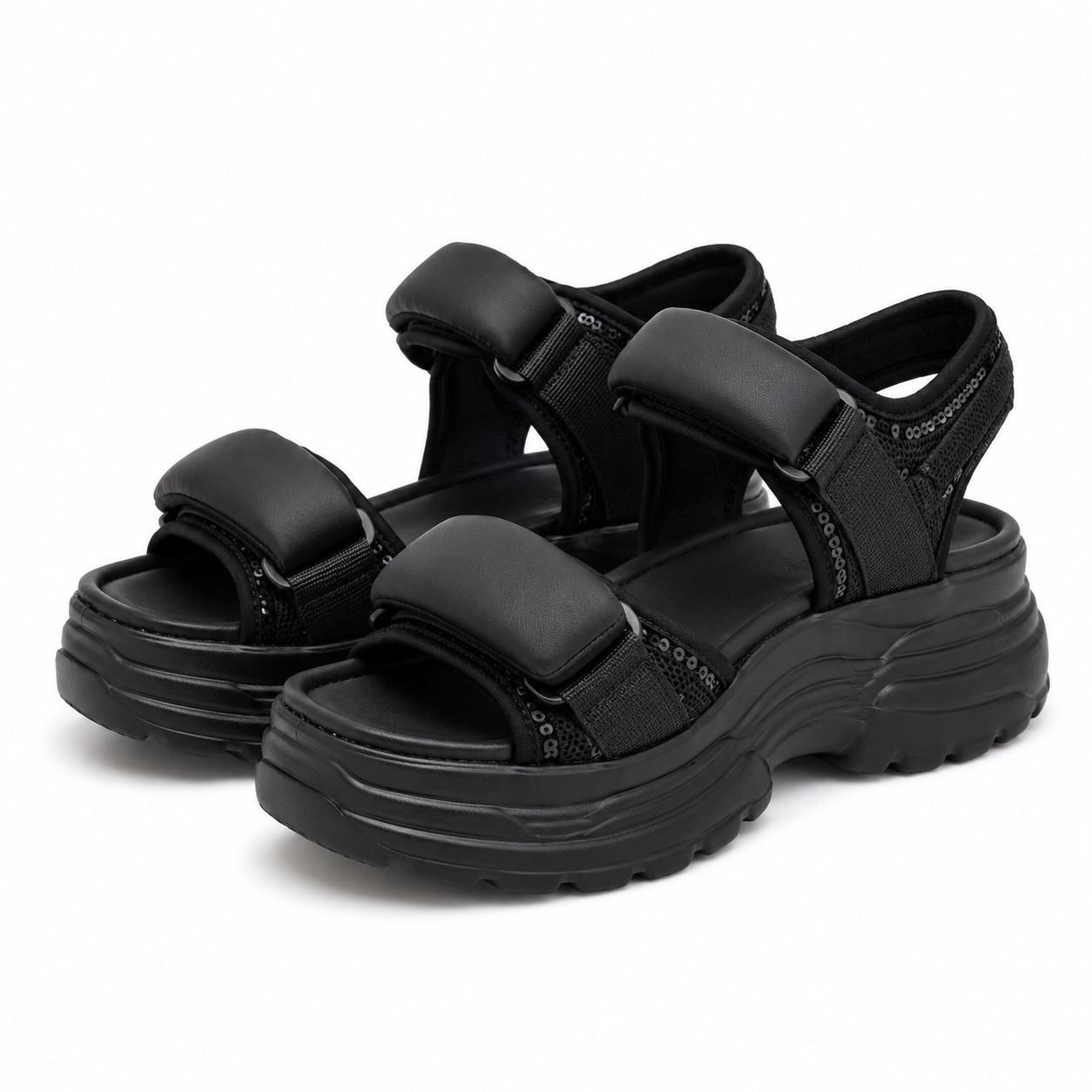 SANDALE CASUAL DAMA FORMAZIONE 1036139 NEGRE
