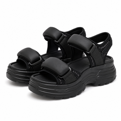 SANDALE CASUAL DAMA FORMAZIONE 1036139 NEGRE
