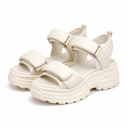 SANDALE CASUAL DAMA FORMAZIONE 1036230 CREM