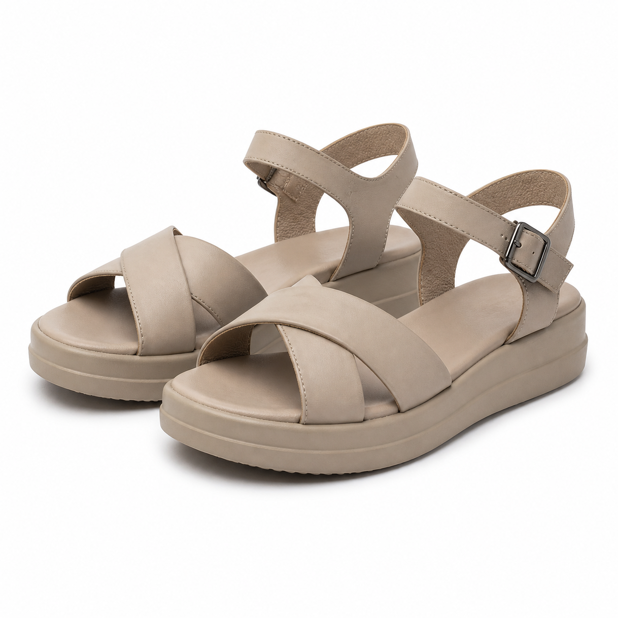 SANDALE CASUAL DAMA FORMAZIONE 246610T APRICOT