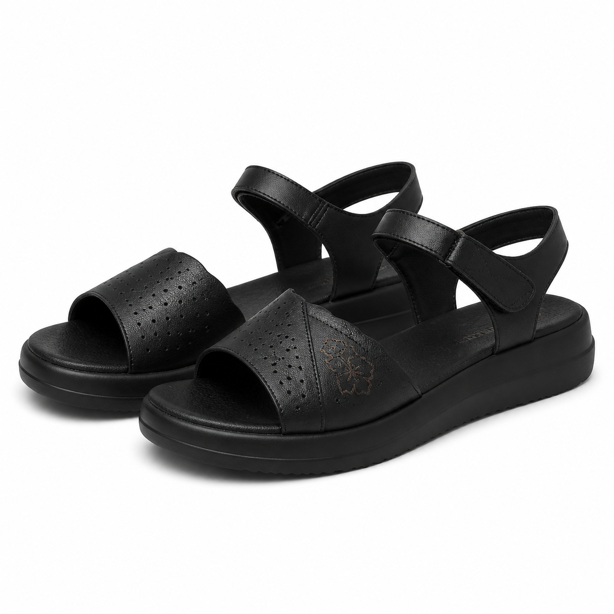 SANDALE CASUAL DAMA FORMAZIONE 246612 NEGRE