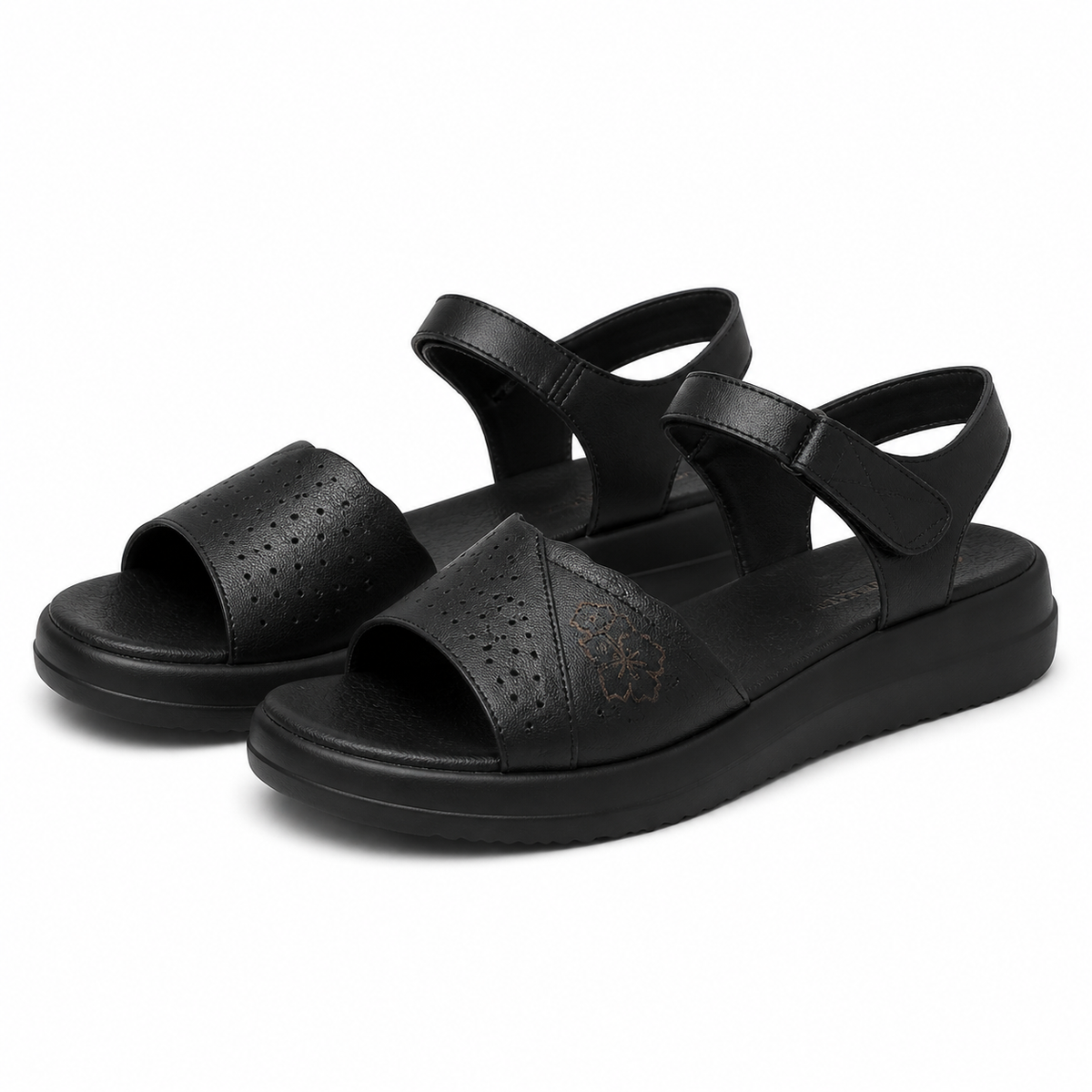 SANDALE CASUAL DAMA FORMAZIONE 246612 NEGRE