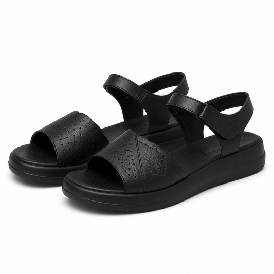 SANDALE CASUAL DAMA FORMAZIONE 246612 NEGRE
