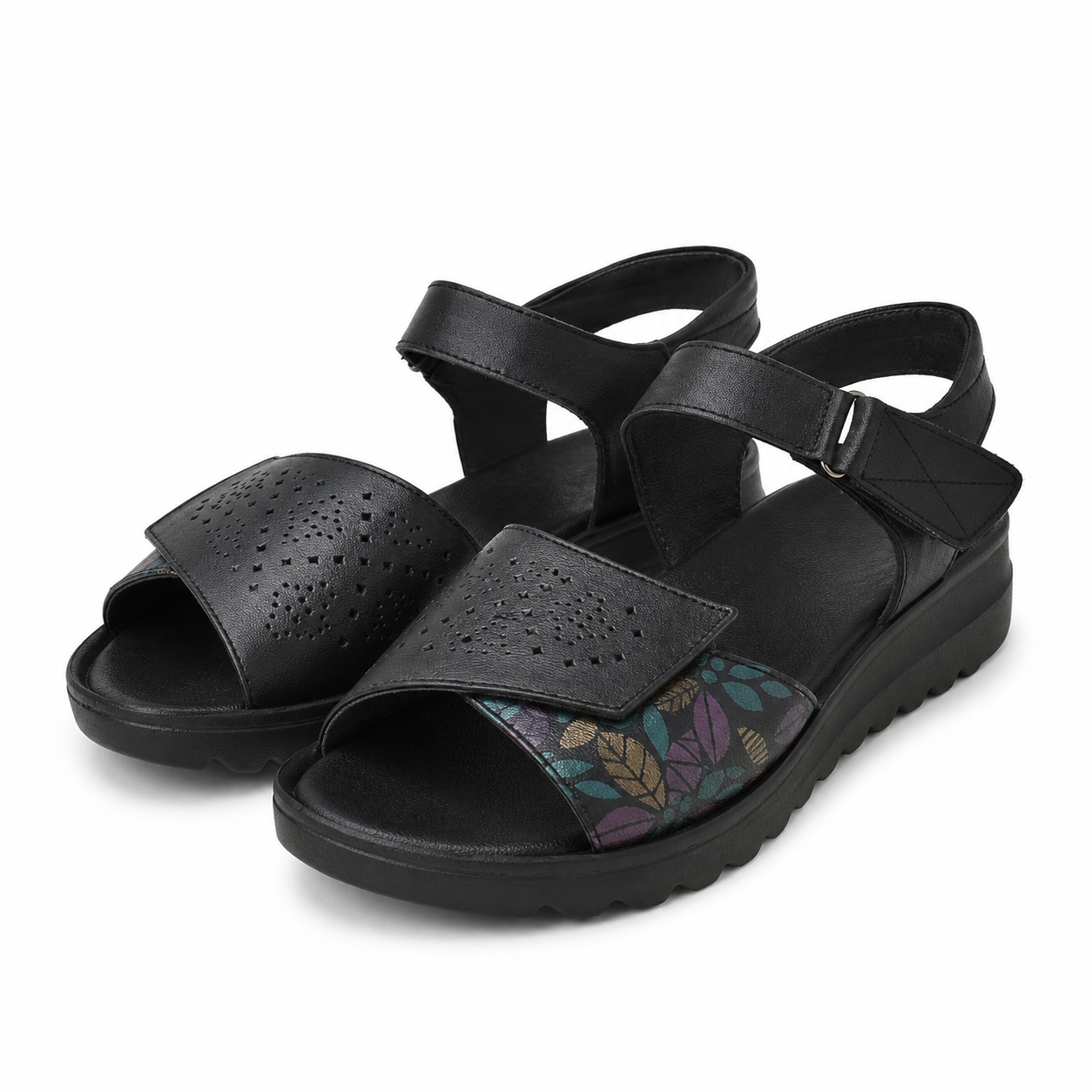 SANDALE CASUAL DAMA FORMAZIONE 27-10 NEGRE