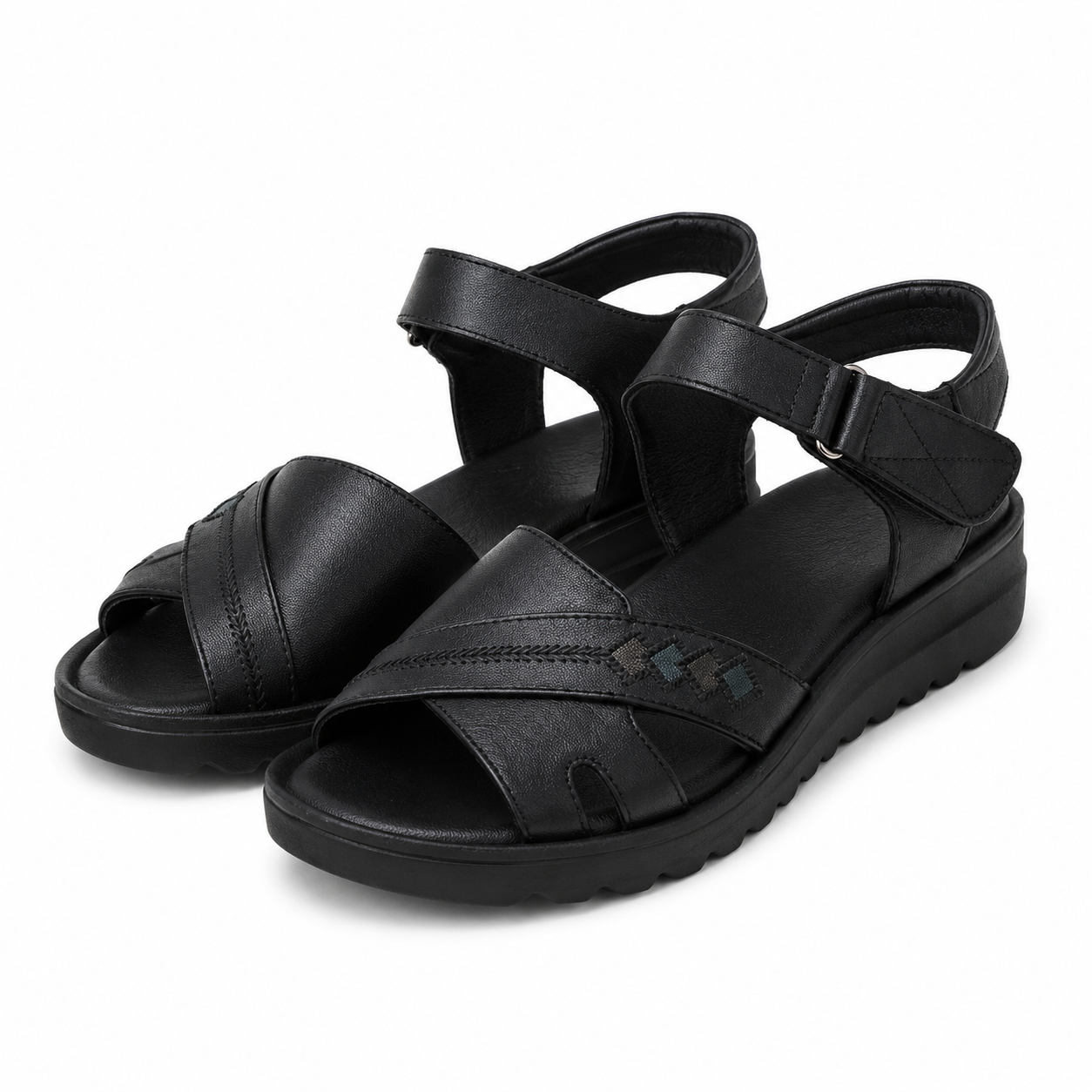 SANDALE CASUAL DAMA FORMAZIONE 27-7 NEGRE