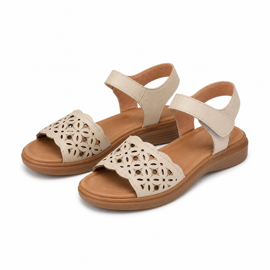 SANDALE CASUAL DAMA FORMAZIONE 33177 BEJ