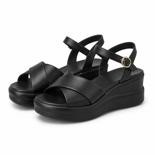 SANDALE CASUAL DAMA FORMAZIONE 49009 NEGRE