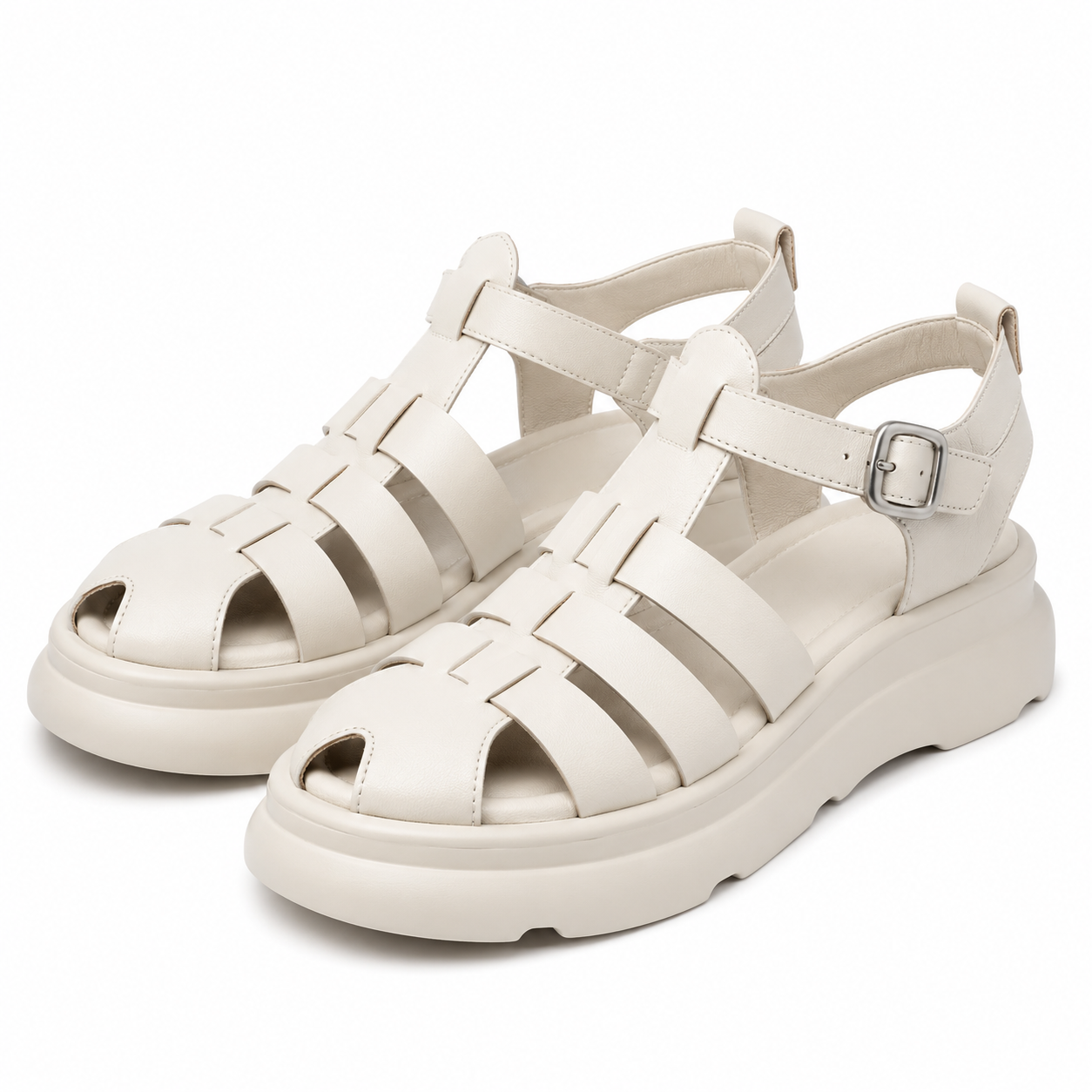 SANDALE CASUAL DAMA FORMAZIONE 5001-11 CREM