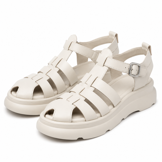 SANDALE CASUAL DAMA FORMAZIONE 5001-11 CREM