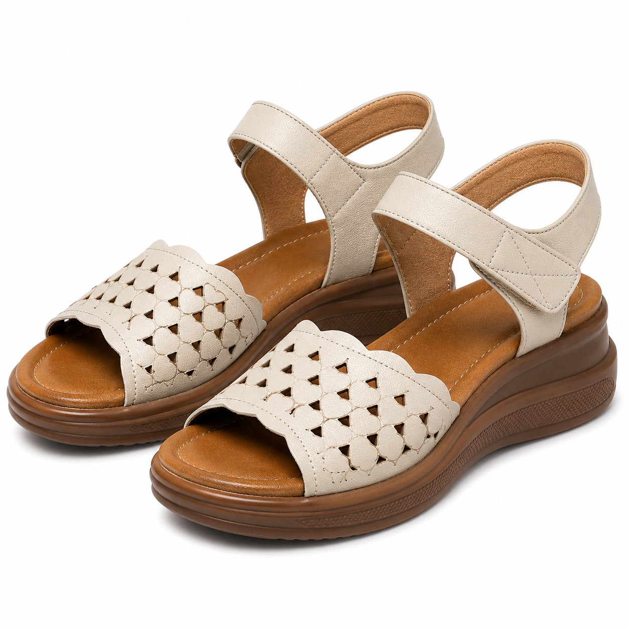 SANDALE CASUAL DAMA FORMAZIONE 50038 CREM