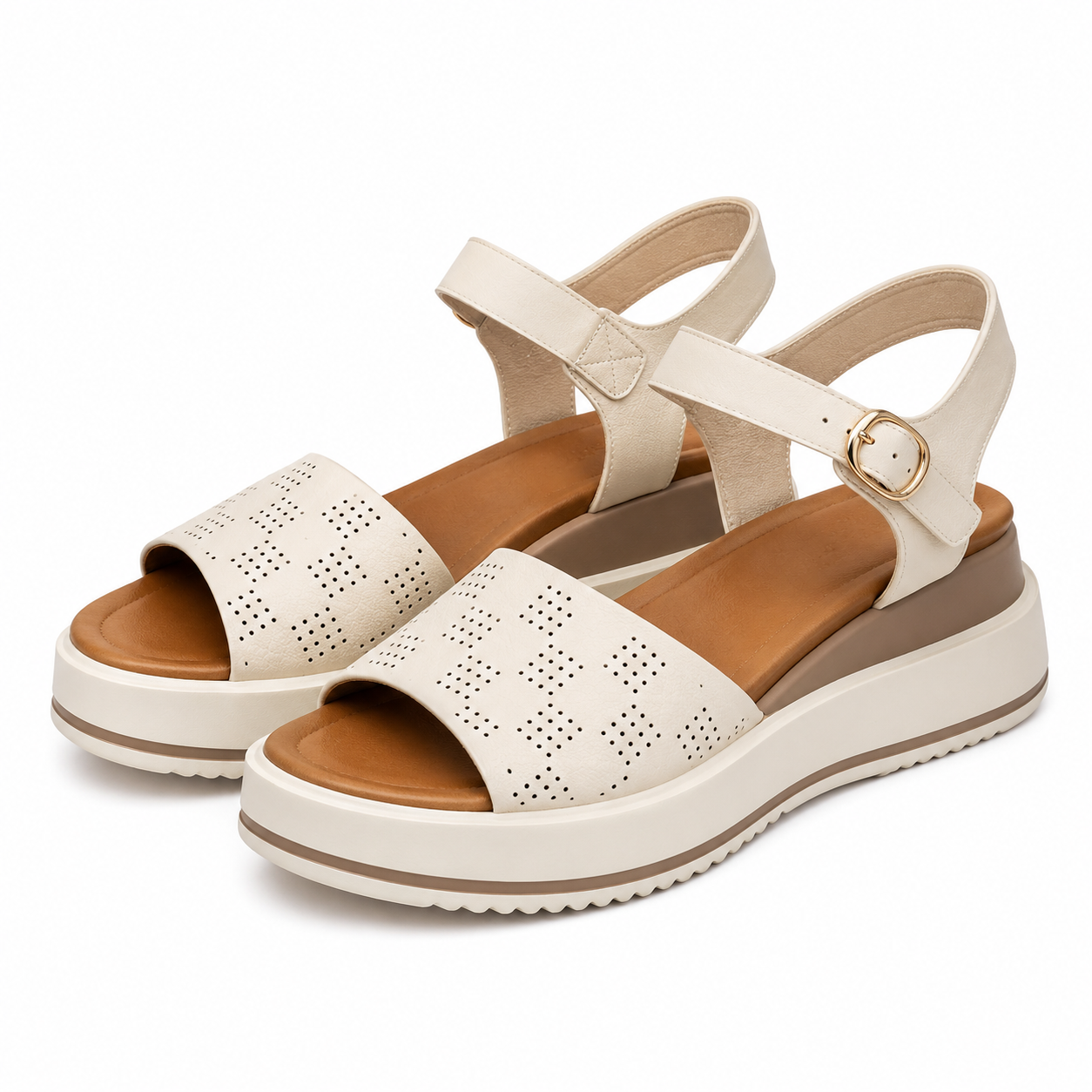 SANDALE CASUAL DAMA FORMAZIONE 50095 CREM